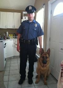 police dog Buckley
